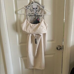 Women’s Cream Two-Piece Dress Set